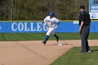 Baseball vs Suffolk  Wheaton College Baseball vs Suffolk University. - (Photo by Keith Nordstrom) : Wheaton, baseball